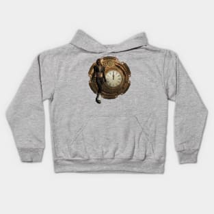 Wonderful steampunk design Kids Hoodie